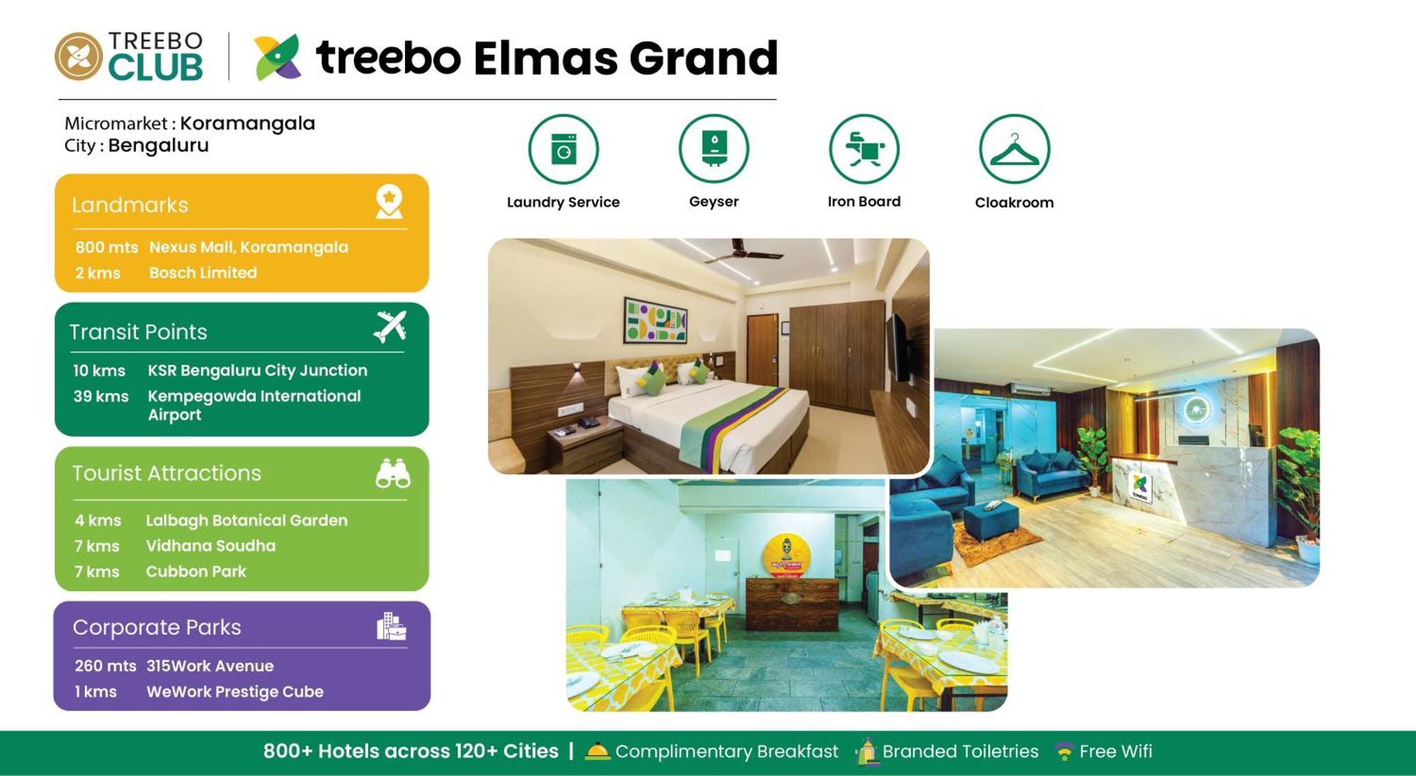 Treebo Elmas Grand Ξενοδοχείο Μπανγκαλόρ Εξωτερικό φωτογραφία